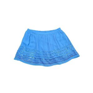 Hollister California Blue Sequined A Line Chiffon Mini Skirt Small